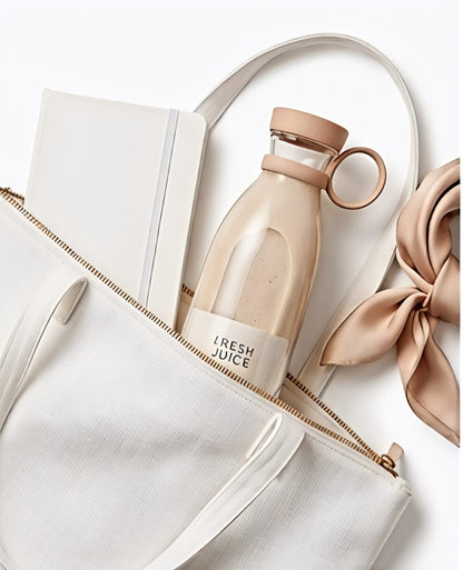 Luxerio™ AuraBlend – The Signature Minimalist Portable Blender
